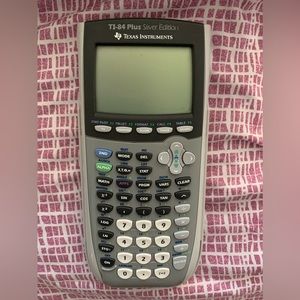 TI-84 Plus Silver Edition Scientific Calculator!